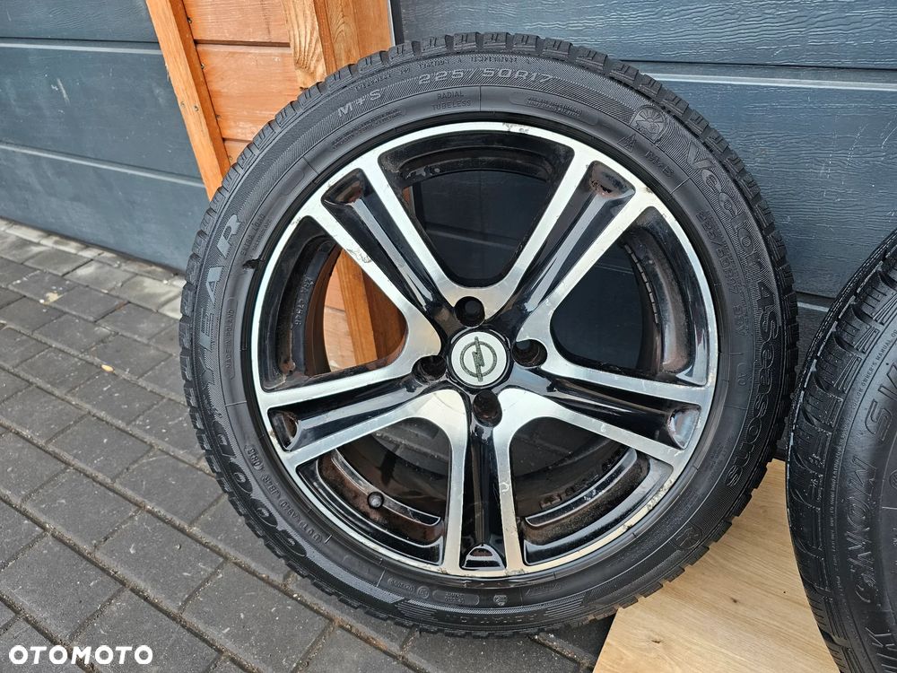 KOŁA FELGI ALUMINIOWE OPONY OPEL ASTRA H, CORSA D, CORSA E, 17" 4x100 ET35 7,5JX17H2 - 2