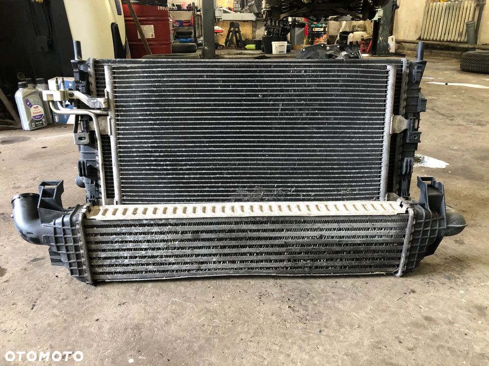 R-502 Komplet Chłodnic Wentylator Intercooler 3M5H8005TL Volvo V50 1,6 Diesel - Wysyłka - 2
