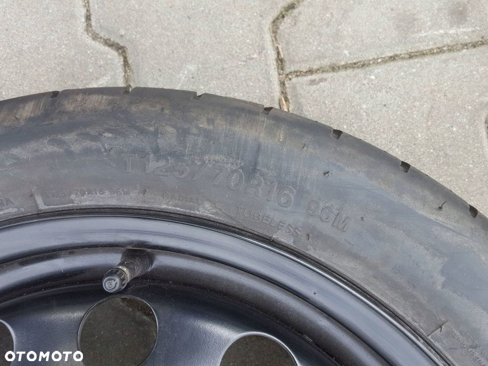 SEAT ALTEA LEON II A3 8P KOŁO DOJAZDOWE 16 5X112 LEWAREK - 6