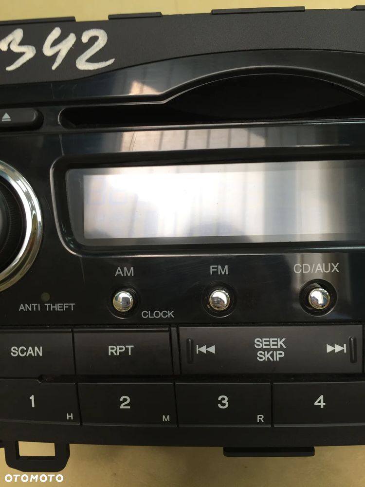 RADIO CD MP3 ORYGINAŁ HONDA CR-V III 3 39100-SWA-G101-M1  CQ-MH8671G - 9