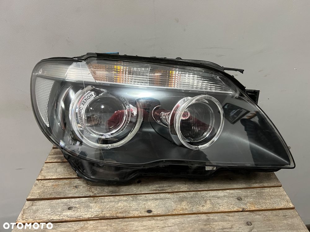 Lampa przod e65 lift Lci DYNAMIC Xenon prawa Europa nowy klosz, skrętna - 1