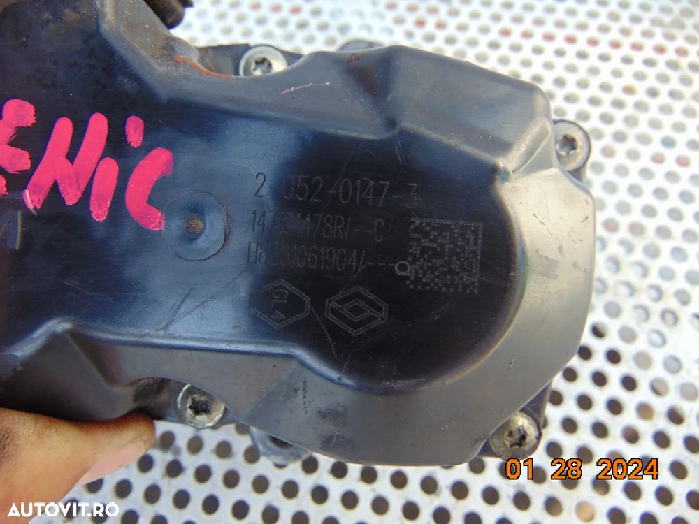 Supapa EGR Nissan X trail t32 Qashqai 1.6 Renault scenic 3 Megane 3 grans scenic Trafic 3 Opel Viva - 2