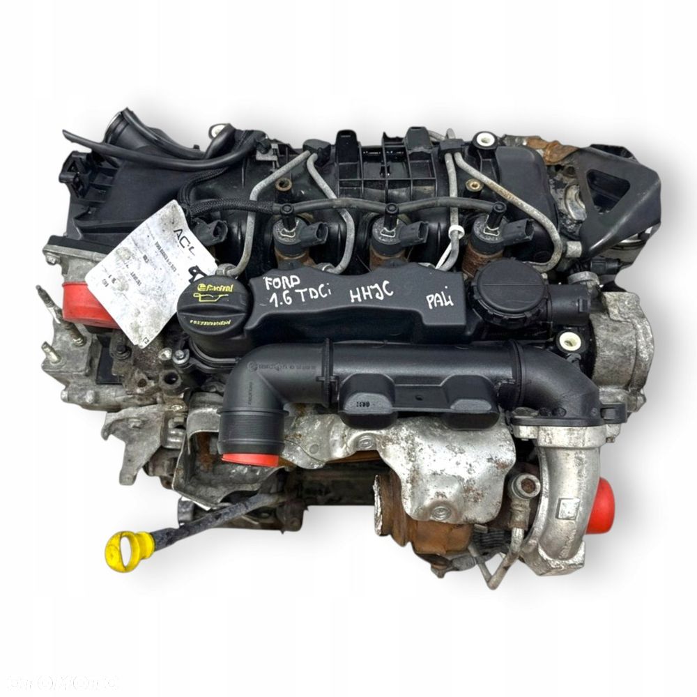 SILNIK HHJC Ford Fiesta VI MK6 1.6 TDCI 90KM diesel kompletny HHJD HHJE - 2