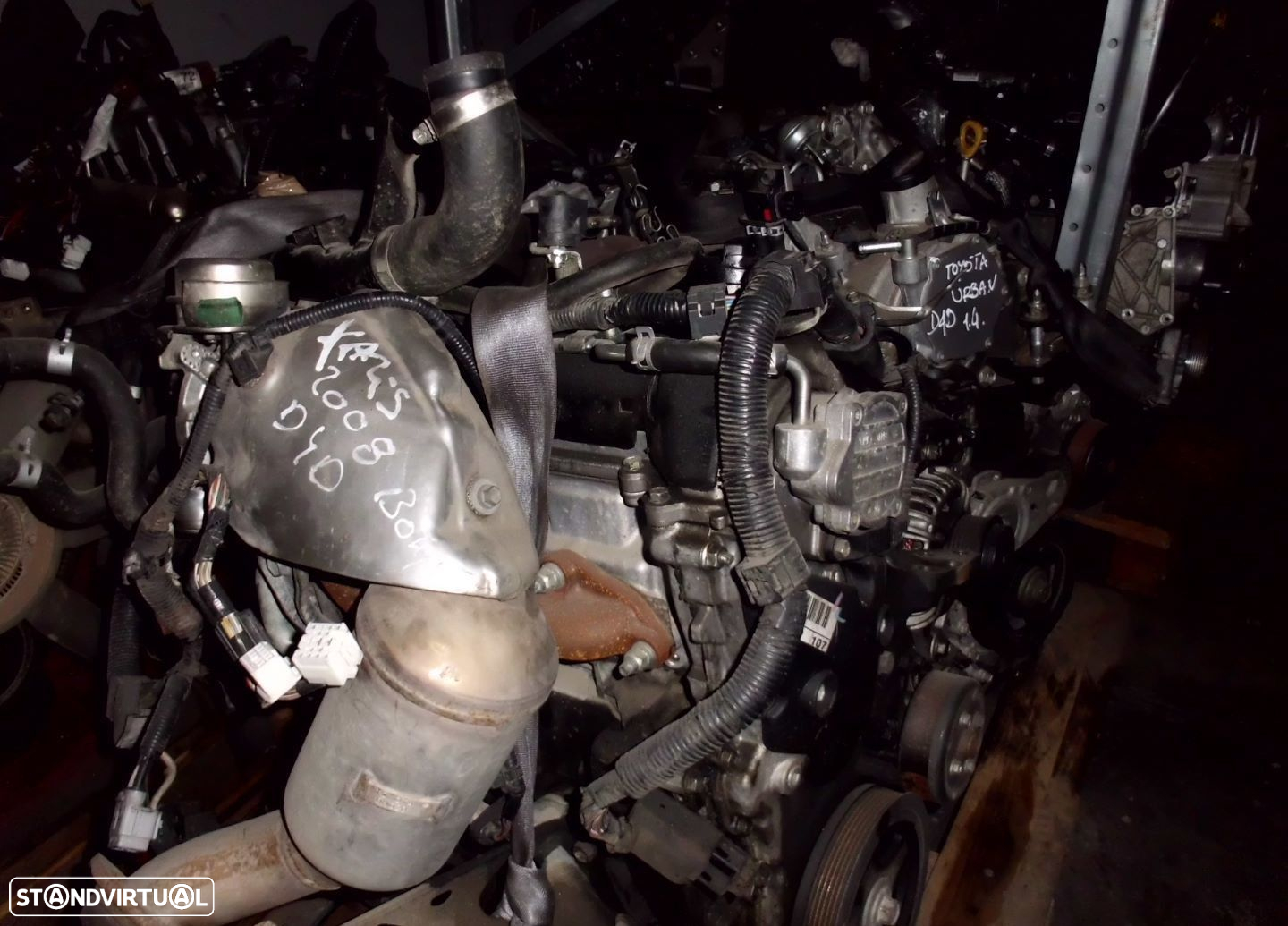 Motor Toyota  1.4 D4D 1N - 2