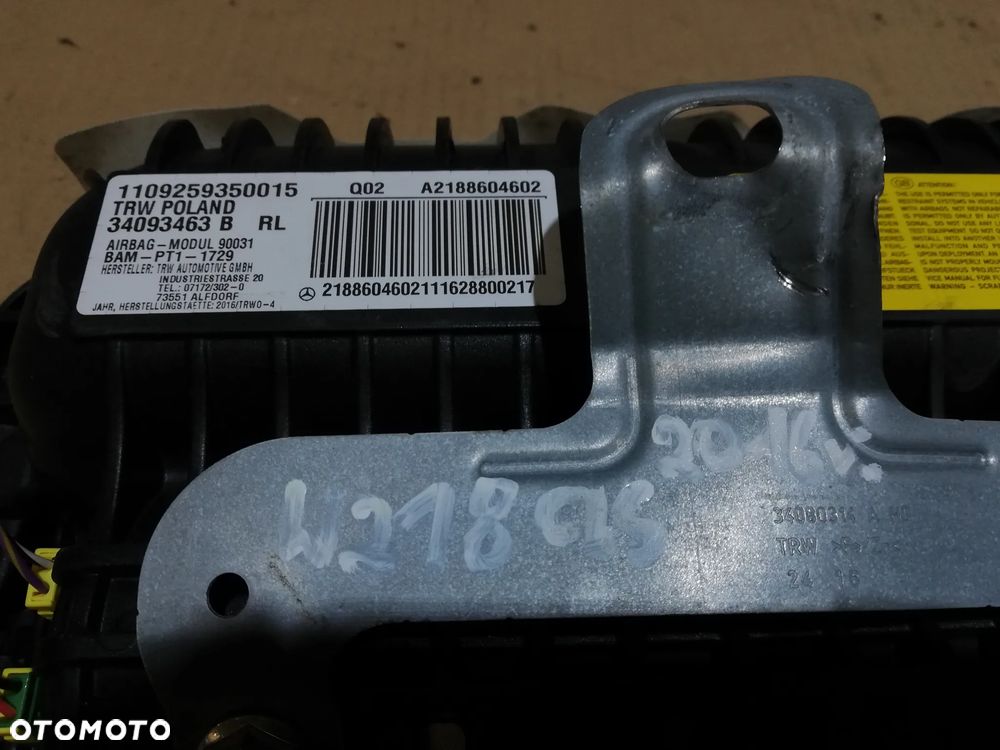 MERCEDES W218 poduszka pasażera AIRBAG 2188604602 - 2