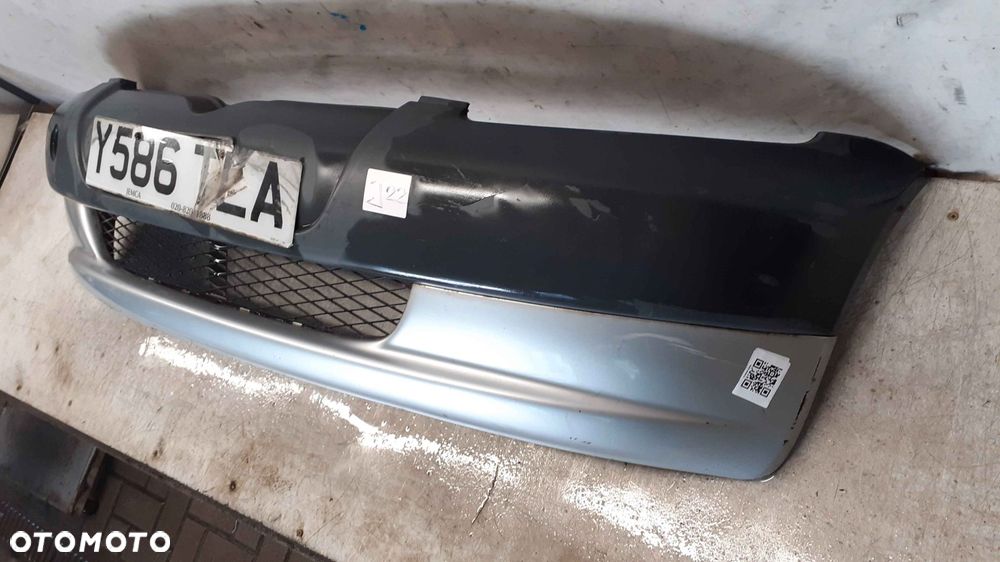 )ZDERZAK PRZÓD PRZEDNI TOYOTA YARIS 1 I 199 SREBNY - 3