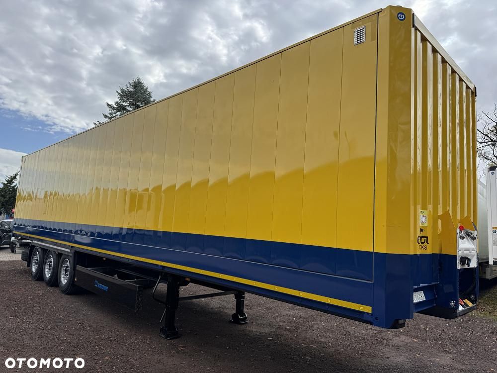 Krone KOFFER ,UBRANIOWA , DACHSER , TEXTIL , BOX - 2
