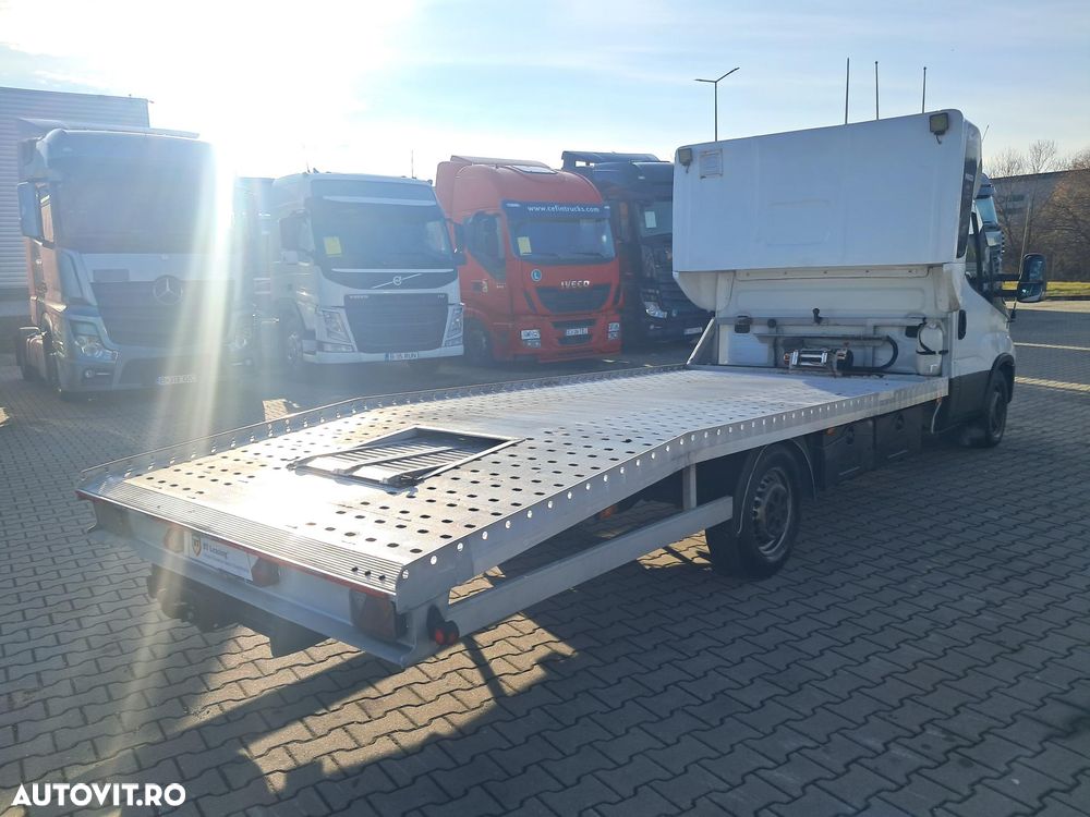 Iveco daily 35s16 3.0d 160cp platforma transport auto - 4