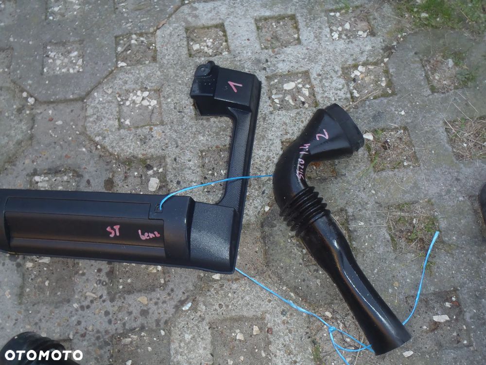 rura odma wlit powietrza obudowa osłona nakładka  rura rezonator wlot filtra powietrza pokrywa przednia doblo II bravo II mito musa idea stilo 1.4 16v t jet - 8
