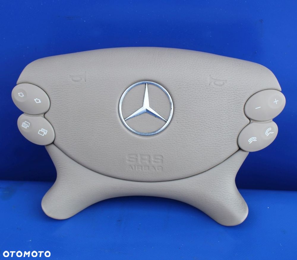 Airbag poduszka kierowcy Mercedes SL R230 SL500 SL350 beżowy Leather-Beige - 1