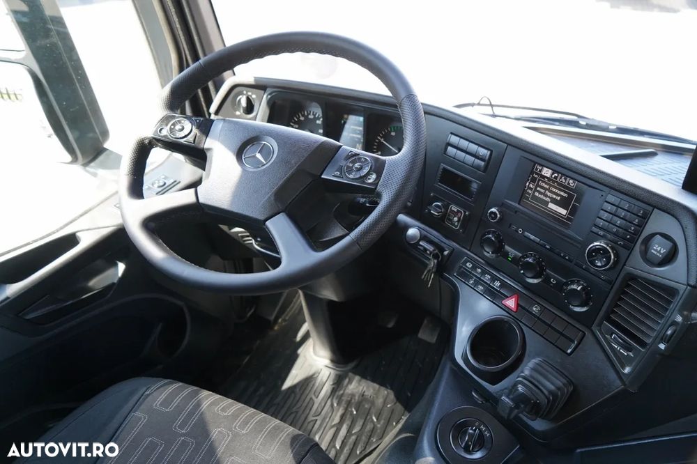 Mercedes-Benz AROCS 3243 / 8x4 / BASCULĂ DUBLU 6,1 M / LOCUL POSTAL HIDRODOXY / BORDMATIC / AUTOMATĂ / ANVELOPE 100% / EURO 6 / - 30