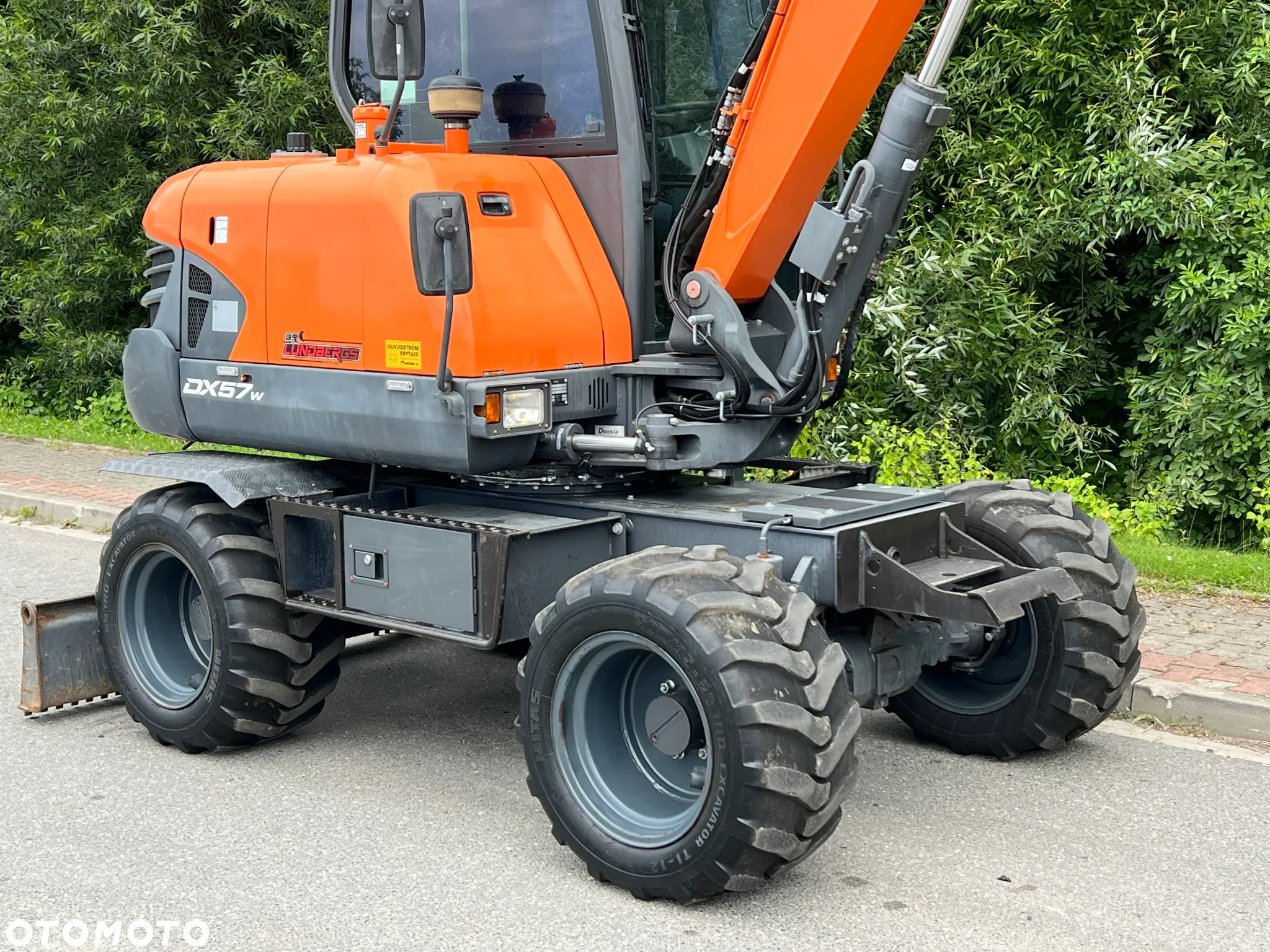 Doosan DOOSAN DX57W *ROTOTILT* 2200 Motogodzin JAK NOWA KOPARKA KOŁOWA STAN PERFEKCYJNY SPROWADZONA - 5