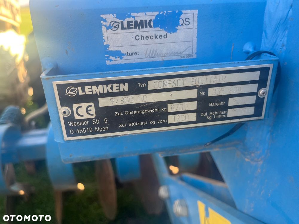 Lemken Compact-solitair 9 - 6