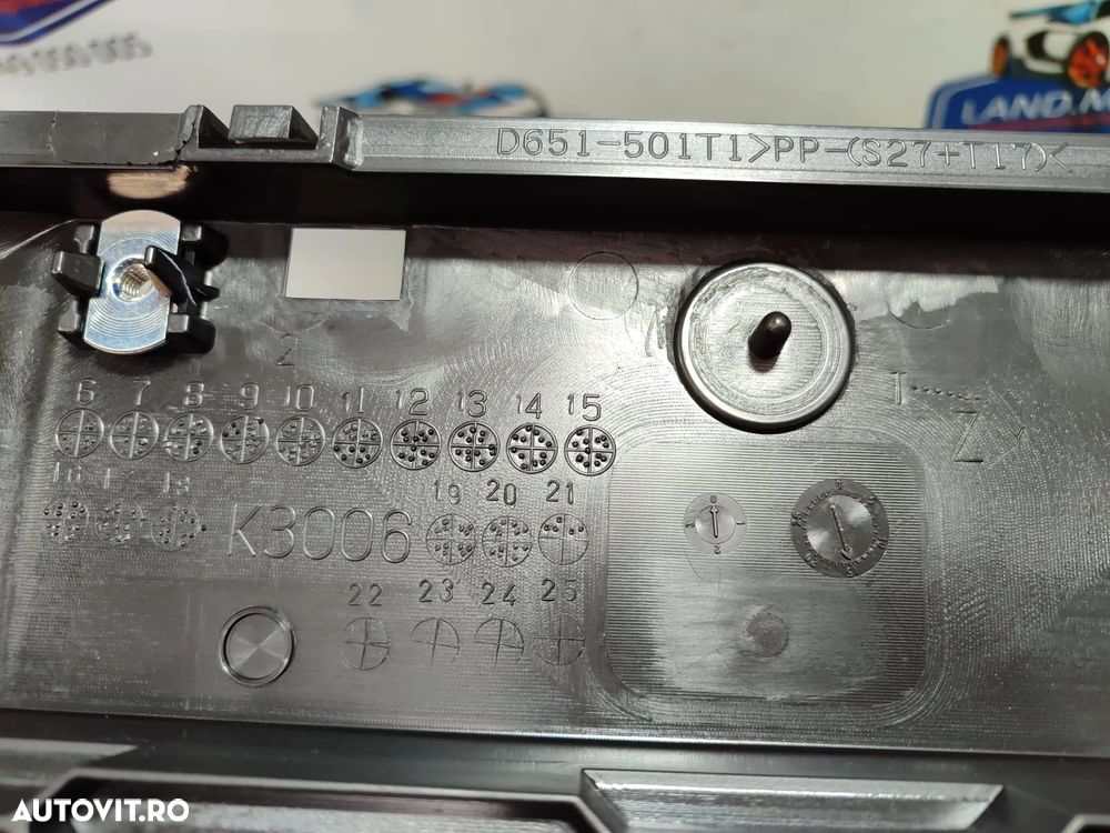 GRILA BARA FATA MAZDA 2 (DE) HATCHBACK / COD OEM D651501T1 2007 – 2014 (4I2) - 7