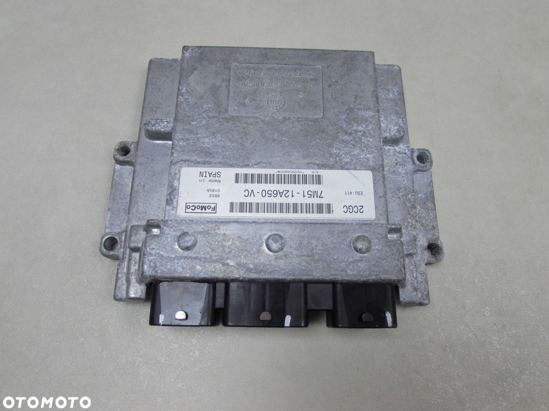 FORD FOCUS MK2 C-MAX 1.8 16V KOMPUTER STEROWNIK SILNIKA 7M51-12A650-VC 2CGC - 2