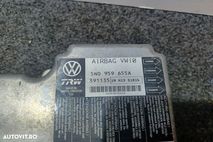 Calculator airbag 5N0959655A Volkswagen VW Tiguan 1 5N [2007 - 2011] - 4