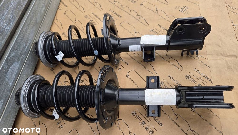 volkswagen multivan t7 amortyzator przedni przód sprężyna 7t0413031aa - 2