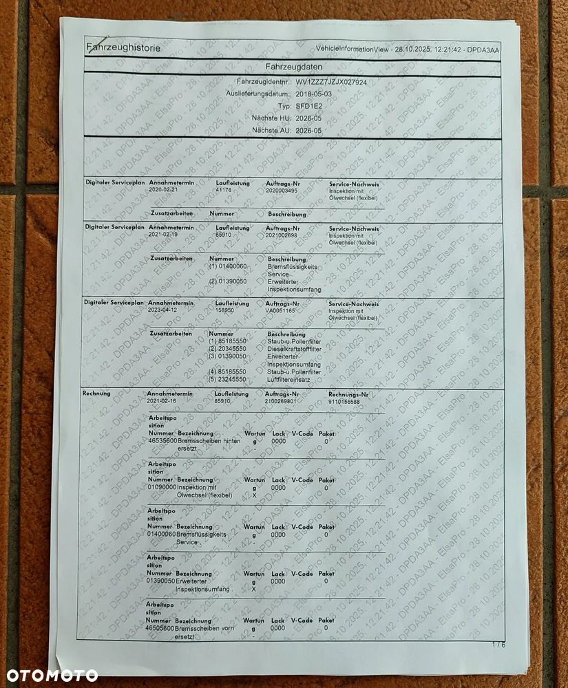 Volkswagen T6 DOKA SKRZYNIOWY - 40