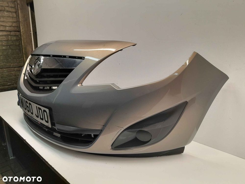 } ZDERZAK PRZÓD PRZEDNI OPEL MERIVA B II 2 Z40W SZAMPAŃSKI PIASKOWY - 3