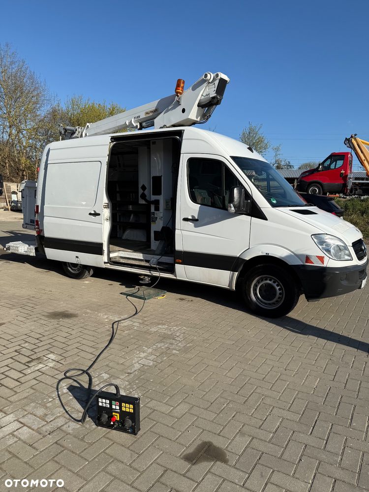 Mercedes-Benz Podnośnik Koszowy Palfinger P140V Zwyżka 14 metrów Pilot ! UDT Dmc 3500kg Kat b Jak Wumag Ruthmann Multitel - 7