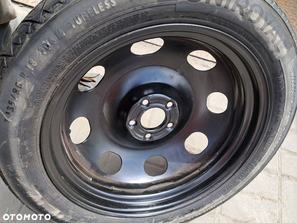 peugeot 3008 ii koło zapasowe dojazdówka 135/80r18 5x108 2017 rok - 7