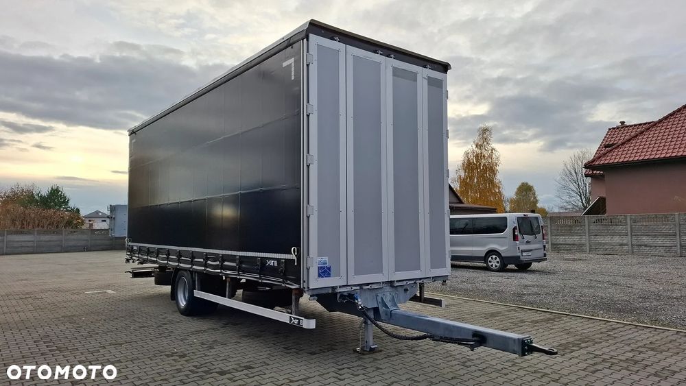 Gniotpol G4080 / Tandem 7,70m / Dmc 11000 kg / Przejazdowa / Podnoszony dach / - 5