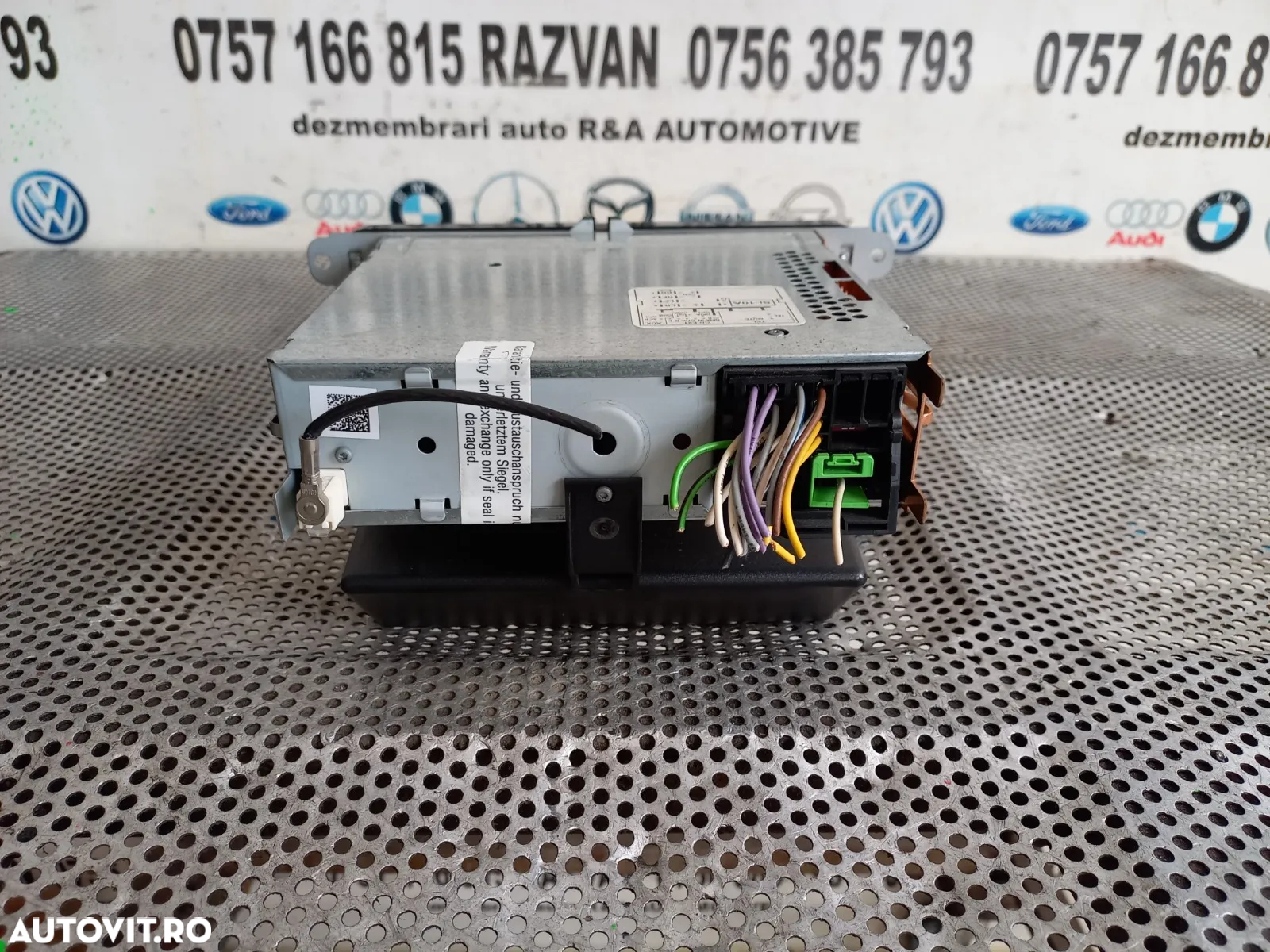 Radio Cd Vw Golf 6 Vl Touran Jetta Caddy Etc - Dezmembrez Arad - 7