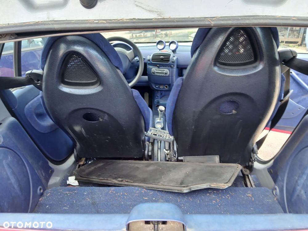 smart two for two 450 EB fotel fotele kanapa deska kokpit podsufitka boczek boczki klamka - 8