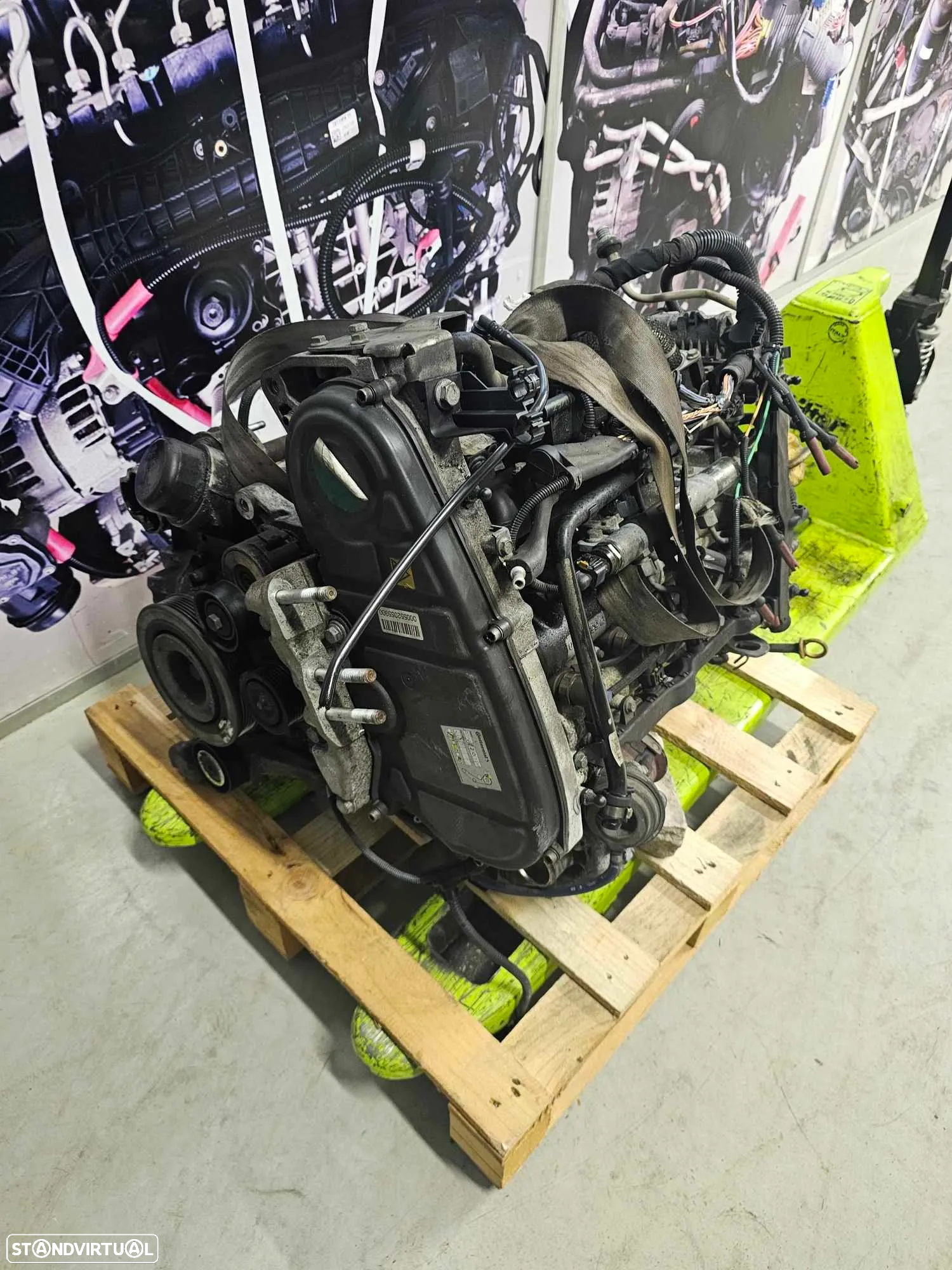 Motor Fiat Doblo  1.6D 2010, ref 198A3000 - 2