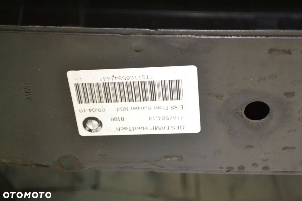 BMW E87 PAS PRZEDNI WZMOCNIENIE CZOŁOWE - 8