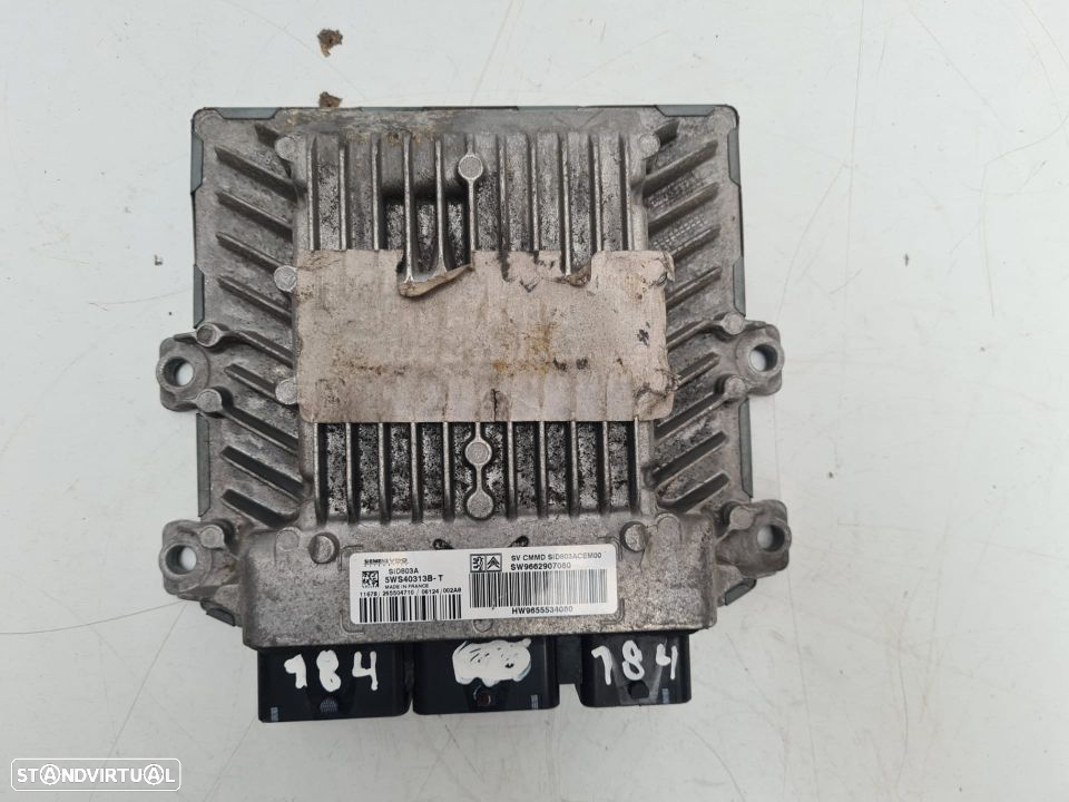 PEUGEOT 407 2.0 HDI | CENTRALINA - SIEMENS | Ref: 5WS40313B-T SW9662907080; - 2