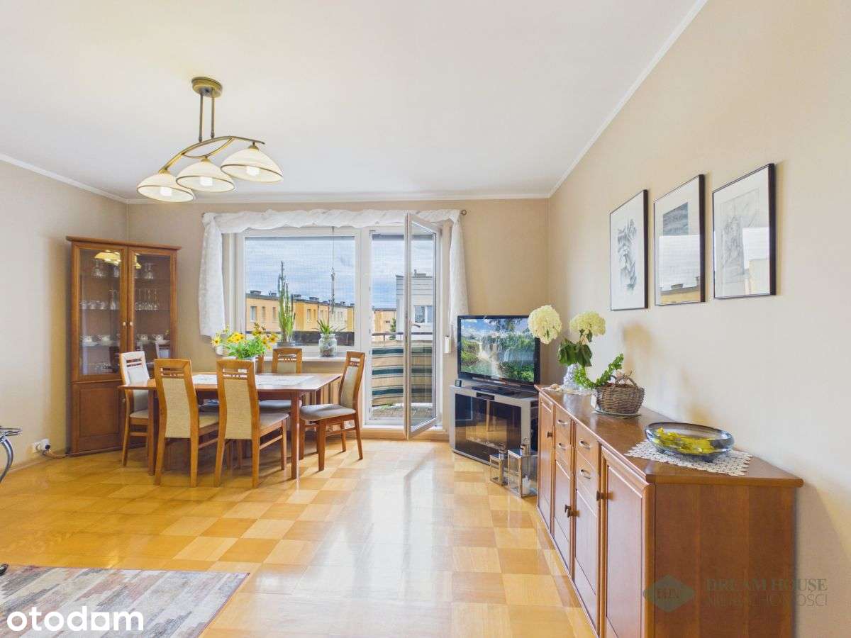 3 pokoje | 64,8 m² | Balkon | Piątkowo | Piwnica
