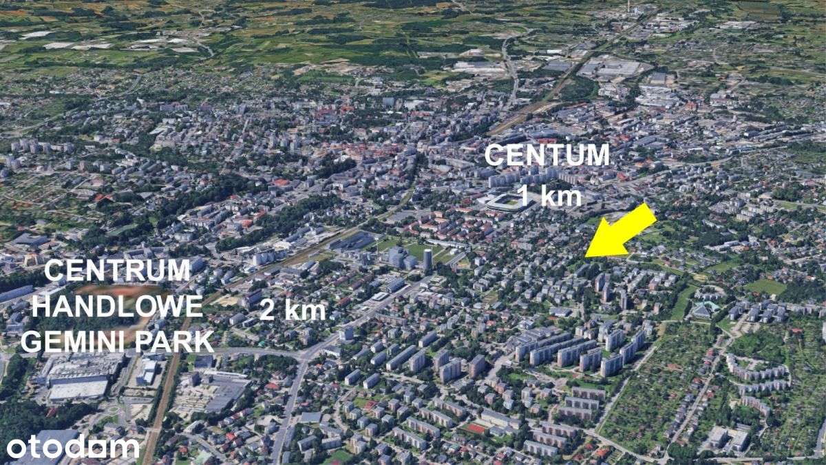 Bez Prowizji 2 pokoje • 48 m² • 3 piętro
