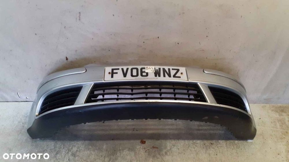 ^ ZDERZAK PRZÓD PRZEDNI VW VOLKSWAGEN GOLF 5 V PLUS + LA7W SREBRNY - 1