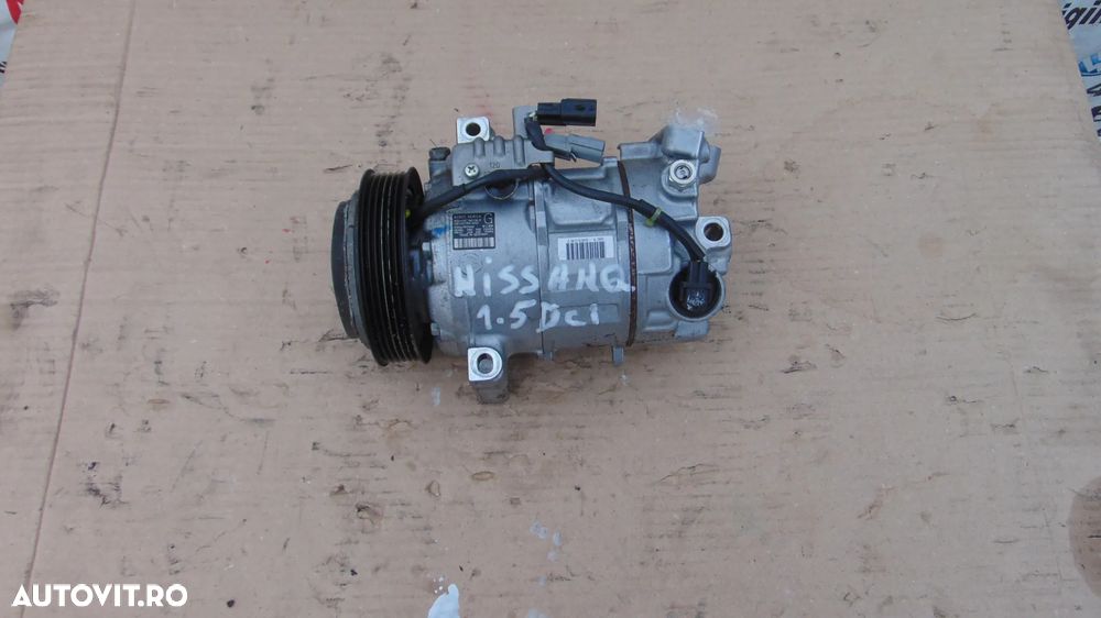 Compresor clima Nissan Qashqai 1.5 j11 Renault Clio Dacia Duster Kadjar Megane scenic juke dezmembr - 2