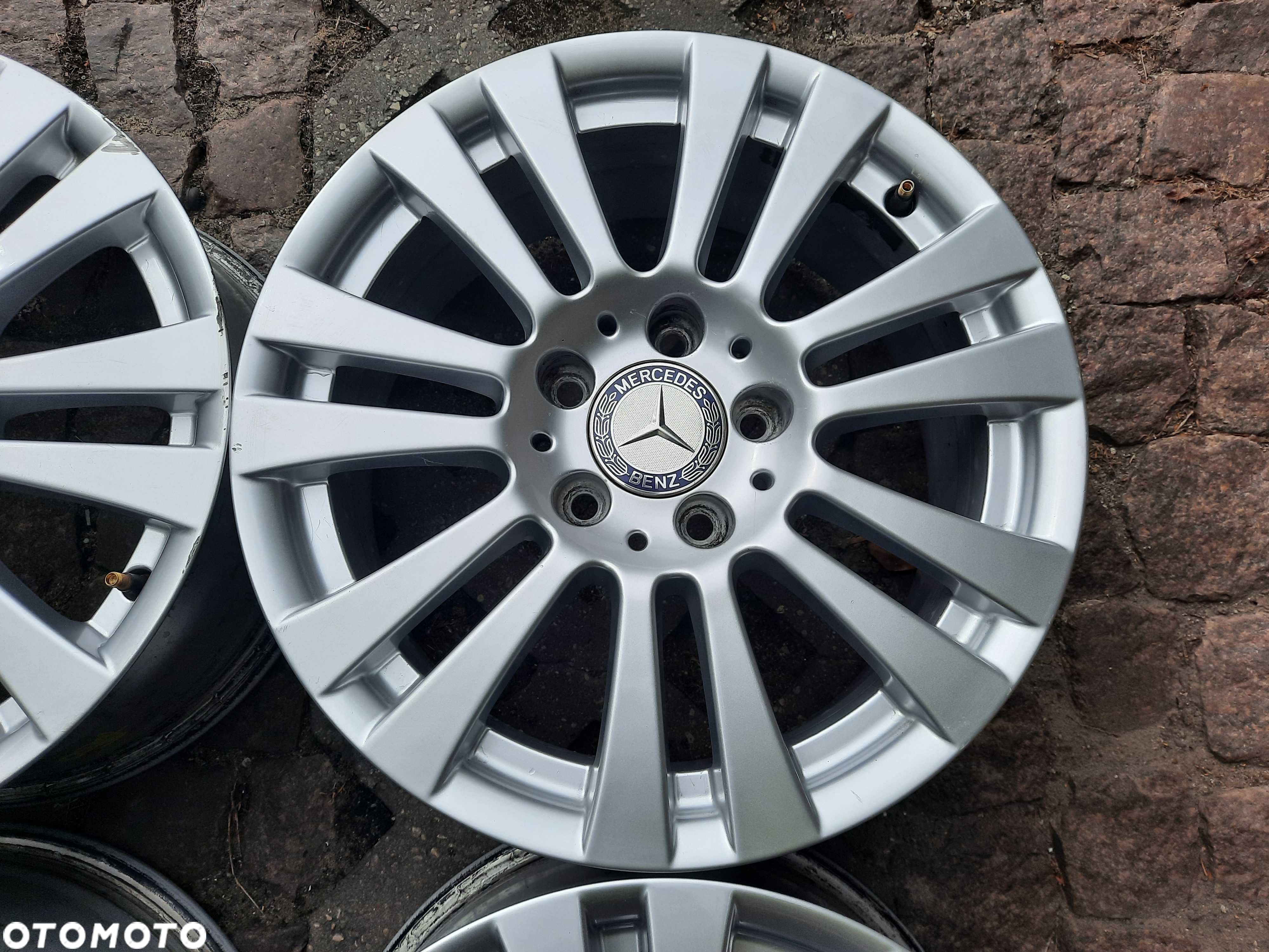 Oryginalne felgi aluminiowe MERCEDES klasa C w204 16" 5x112 ET 43 - 5
