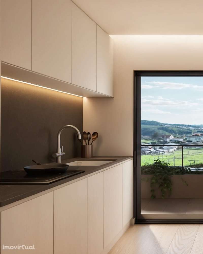 Apartamento T1 - Edifício Campo do Ouro, Santa Marta, Penafiel - Grande imagem: 4/9