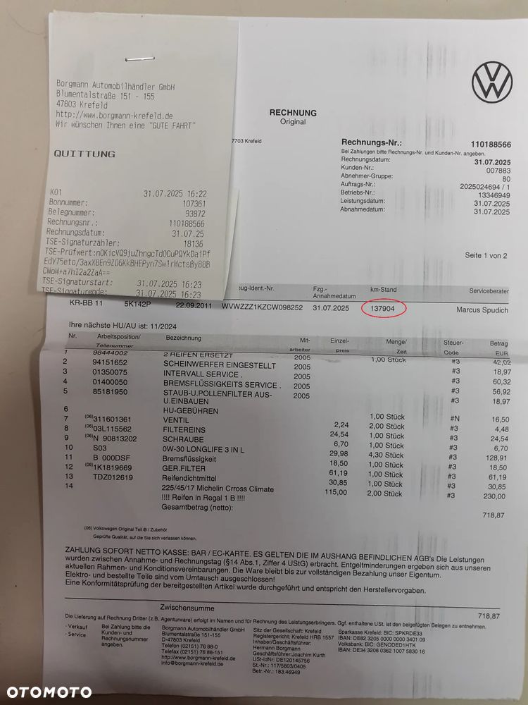 Volkswagen Golf 1.6 TDI DPF DSG Highline - 11