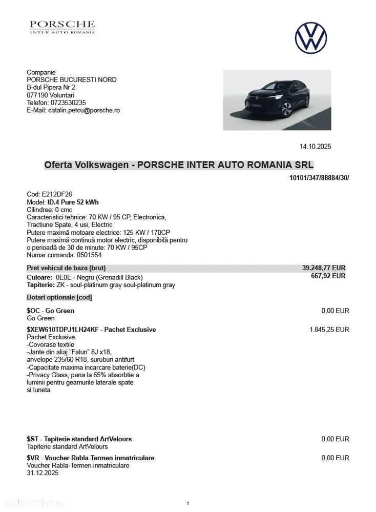 Volkswagen ID.4 52 kWh Pure - 10