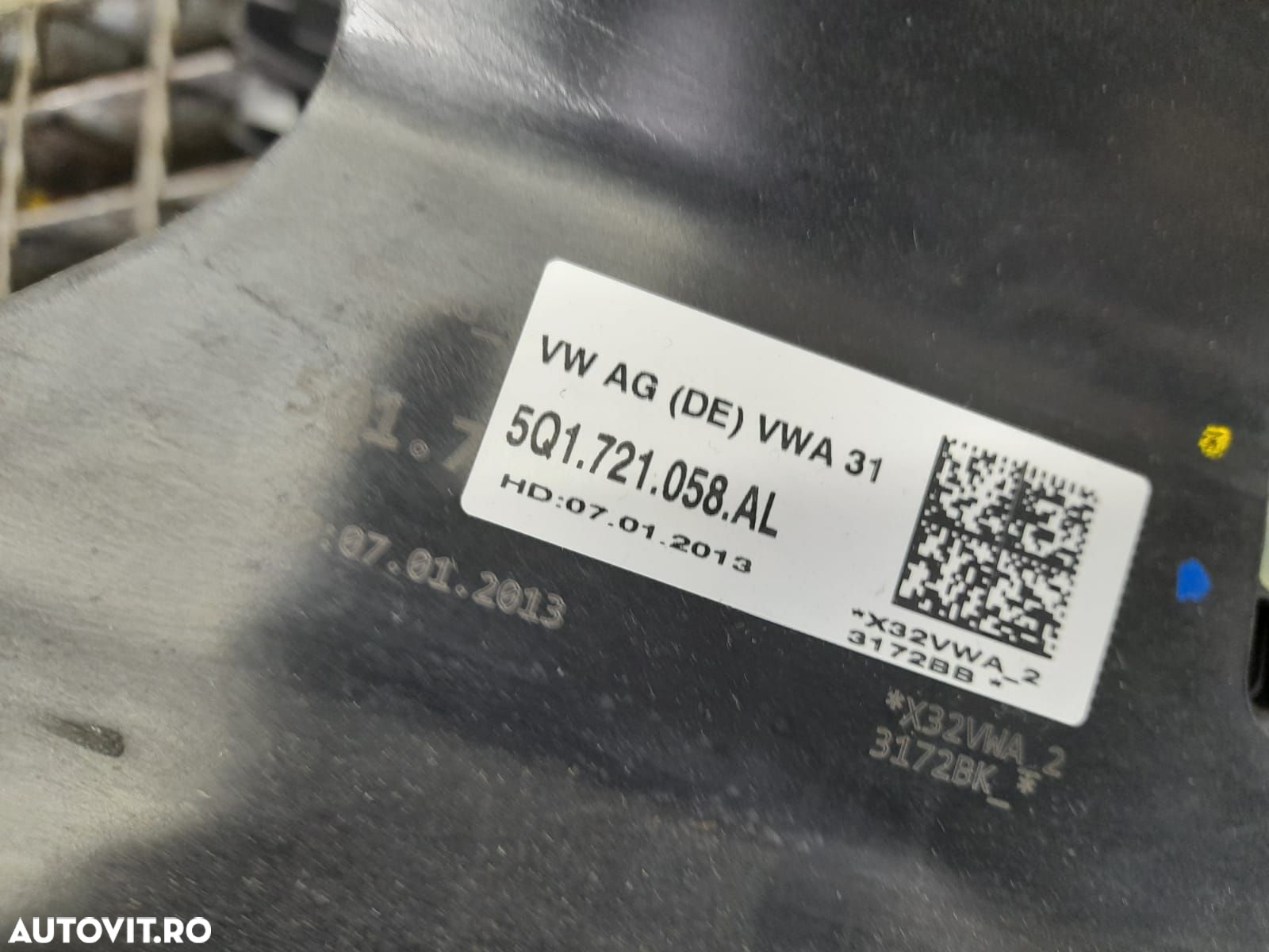 Pedala frana 5Q1721058 Seat Leon 3 5F [2012 - 2016] 1.4 tsi CMBA - 2