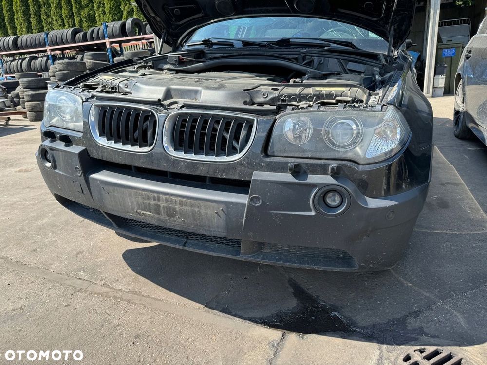 BMW X3 2,0D E83 przód kompletny BIXenon skrętny - 3