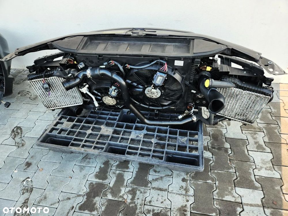 AUDI Q7 4L LIFT 09-15R PAS PRZEDNI 3.0 S-LINE KOMPLETNY WZMOCNIENIE CHLODNICE - 4