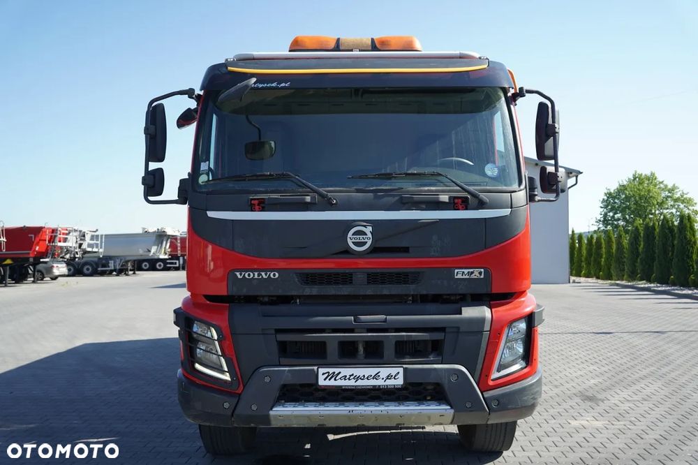 Volvo FMX 460 / 8x4 / WYWROTKA TYLNOZSYPOWA / HYDROKLAPA / I-SHIFT / PLANDEKA ELEKTRYCZNA / EURO 6 / - 14