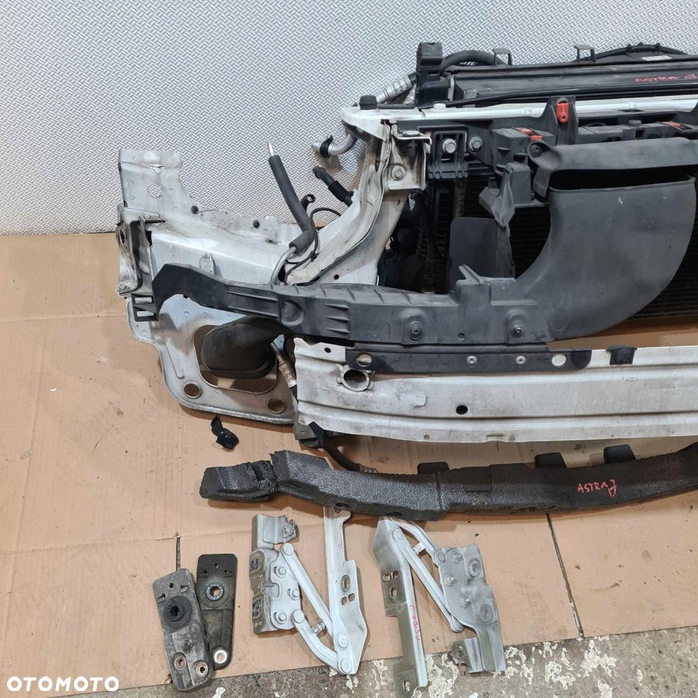 opel astra iv j kompletny przód maska pas błotnik nadkole y40r - 12