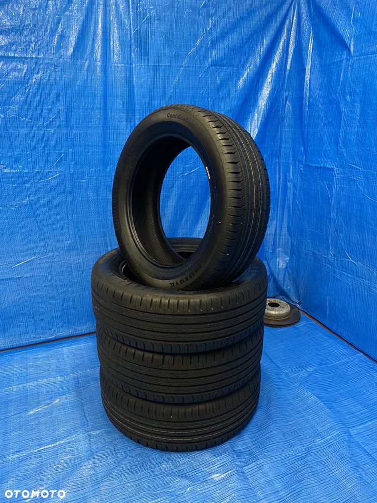 OPONA 18 OPONY LETNIE LATO KOMPLET OPON 4SZT CONTINENTAL CONTI ECO CONTACT 5  215/55R18 99V XL BIEŻNIK 7,3mm  2019r - 6