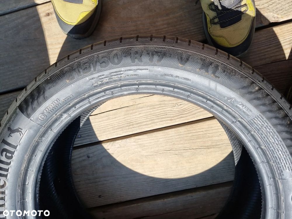 Opony Continental PREMIUM CONTACT C 215/50R17 95V 2023r, 4x6,5mm jak nowe - 14
