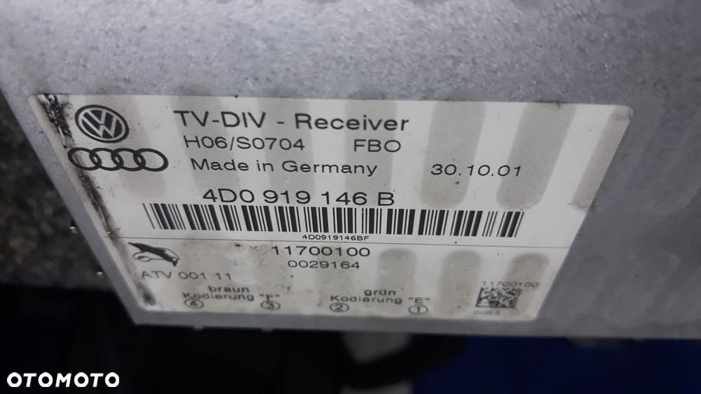 Tuner TV AUDI A4 B6 A6 C5 4D0919146B - 2