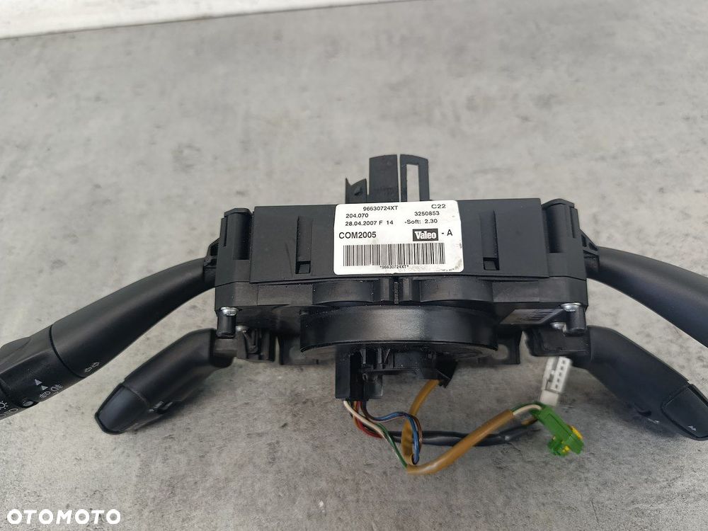 PRZEŁĄCZNIK ZESPOLONY PEUGEOT 207 96630724XT COM2005  VALEO 1.6 HDI - 4