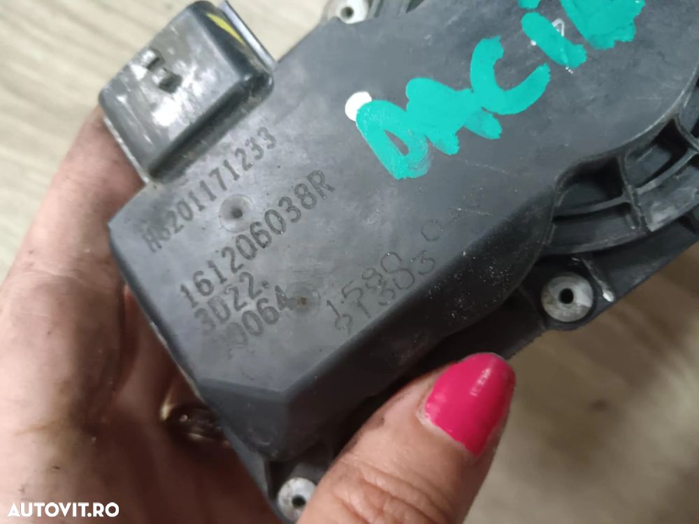 Clapeta acceleratie Dacia Sandero, RENAULT CLIO 4, NISSAN QASHQAI 0.9 TCE, 1.2 TCE 161206038R , H8201171233 - 3