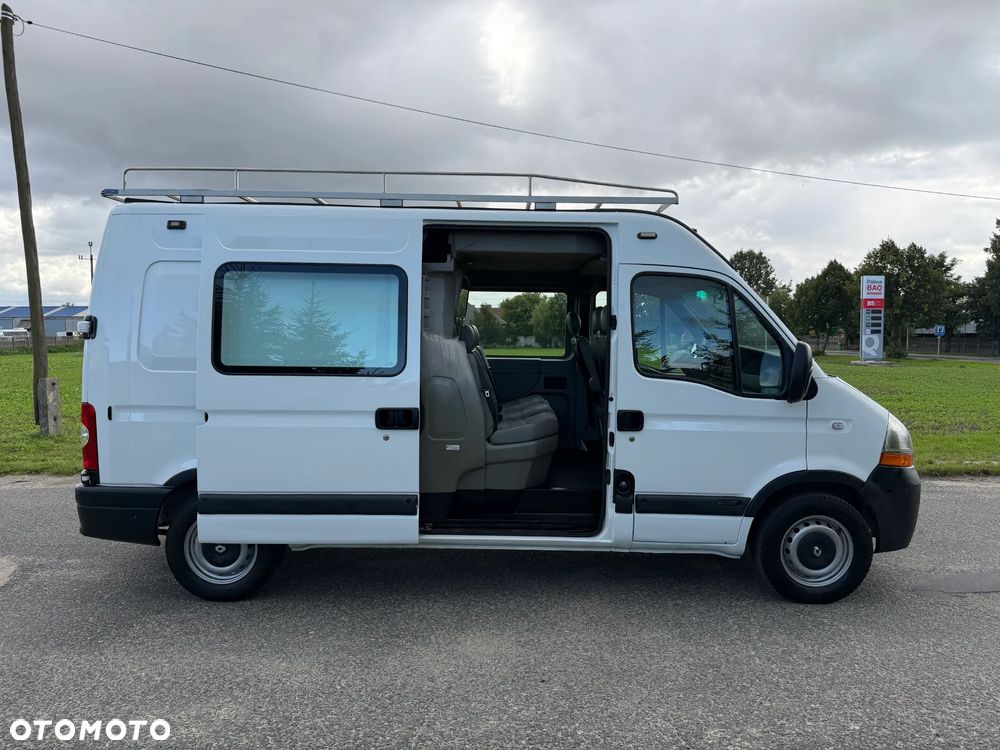 Renault Master 2.5 / 100KM * L2H2 * Brygadówka * 6 Osób * - 36